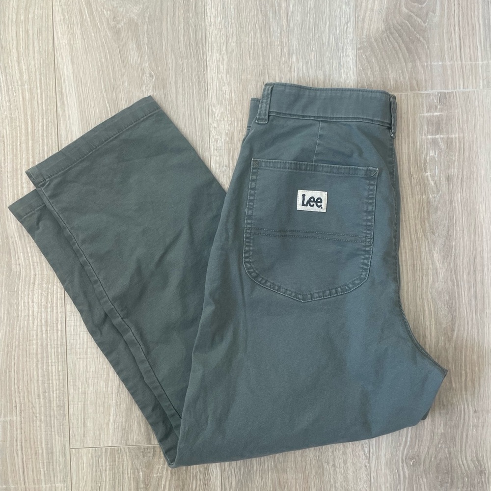 Lee Green Cotton Pants